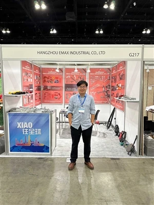 Emax koom nrog CHINA (USA) TRADE FAIR 2024, Lub Rooj Muag Khoom NO.: G217