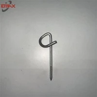 Kub DIP Galvanized Pigtail Hook Lag Ntsia Hlau Pigtail Screw